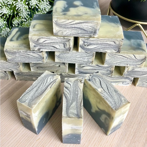 Eucalyptus Pine | All Natural Handcrafted Body Soap - Set of 2 - Picture 3 of 7